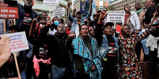Families of victims of police extra-judicial killings