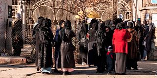 Afghan female university students