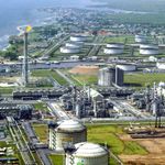 Shell oil and gas terminal Niger Delta