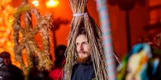 Winter Solstice celebration in Riga, Latvia