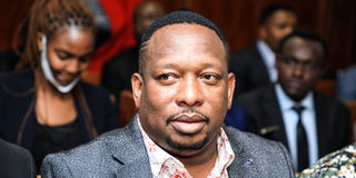 Former Nairobi governor Mike Sonko 