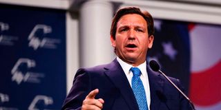 Republican Florida Governor Ron DeSantis 