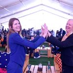UK High Commissioner to Kenya Jane Marriott with US ambassador to Kenya Meg Whitman 