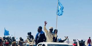 Local Las Anod leader Garad Jama Garad Ali