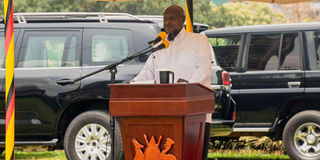 Ugandan President Yoweri Museveni