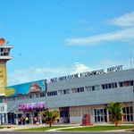 Abeid Amani Karume International Airport in Zanzibar. 