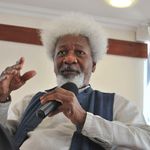 Nigerian literary icon and Nobel Peace laureate Wole Soyinka