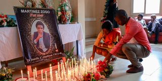 Murdered Cameroonian journalist Mbani Zogo Arsène Salomon