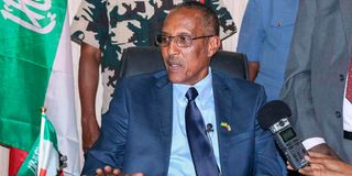 Somaliland's President Muse Bihi