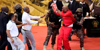 South African opposition leader Julius Malema