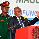 Former Tanzanian President the late John Pombe Magufuli.