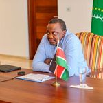 Former Kenyan president Uhuru Kenyatta