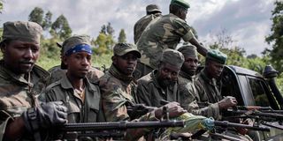M23 soldiers leave Rumangabo camp