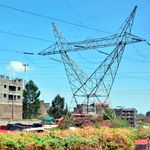 Kenya power transmission lines