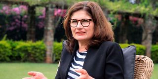 EU ambassador to Kenya Henriette Geiger 
