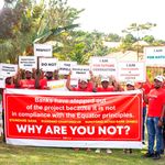 Demonstrations against Eacop in Uganda