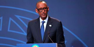 Rwandan President Paul Kagame