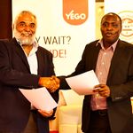 Yego CEO Karan Vir Singh and Digital Taxis Association Chairman David Muteru 