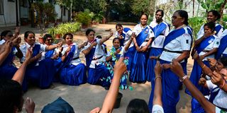 Women guides celebrate International Women's Day 