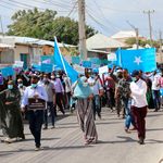 People demonstrate in Mogadishu