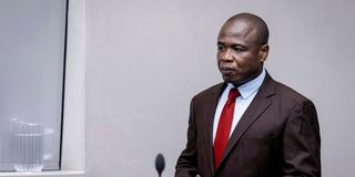 Former Ugandan child soldier Dominic Ongwen