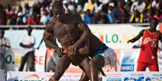 Traditional wrestlers