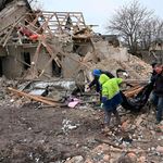 Russian strike in the village of Velyka Vilshanytsia