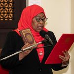 Tanzanian President Samia Suluhu Hassan 