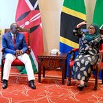 President William Ruto and Tanzania's Samia Suluhu