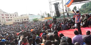 Kenya’s opposition leader leader Raila Odinga