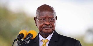 Ugandan President Yoweri Museveni