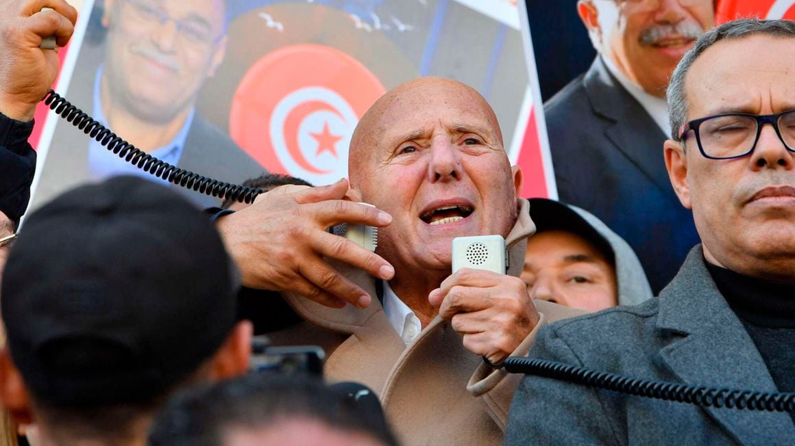 Tunisian leader of opposition Ahmed Nejib Chebbi