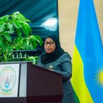 Tanzanian President Samia Suluhu