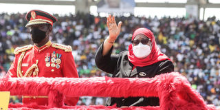 Tanzania’s President Samia Suluhu Hassan