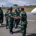 EACRF officers welcome troops from Burundi 