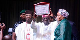 Nigeria's President-elect Bola Tinubu