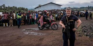 Displaced people in Goma, DR Congo