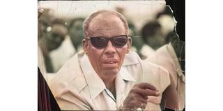 Former Somali president Mohamed Siad Barre