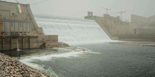 The Grand Ethiopian Renaissance Dam in Guba