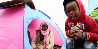 Sudanese refugee Awadhya Hasan Amine
