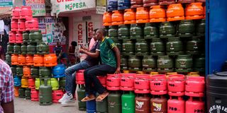 cooking gas cylinders