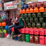cooking gas cylinders