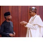 President Buhari and his Vice President Osinbajo 