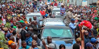 Kenya's opposition leader Raila Odinga