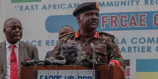 EACRF Commander Jeff Nyagah