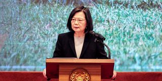 Taiwan's Tsai Ing-wen