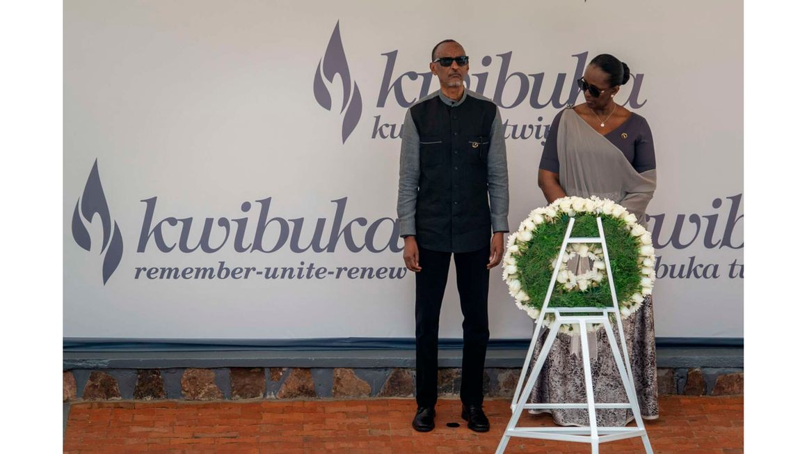 President Paul Kagame and First Lady Jeannette Kagame