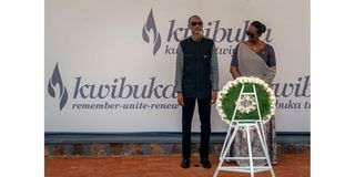 President Paul Kagame and First Lady Jeannette Kagame