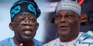 Bola Tinubu and Atiku Abubakar