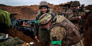 Ukraine soldiers